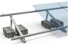 Folded Triangle Flat Roof Mount – Delta